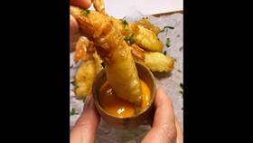 Креветки в кляре как в Макдональдсе в Дефиле
