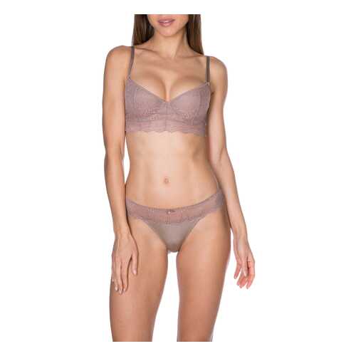 Бюстгальтер женский ROSE&PETAL LINGERIE 86038 коричневый 70C FR в Дефиле