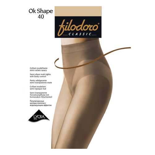 Колготки Filodoro Classic OK SHAPE 40/Playa/2 (S) в Дефиле