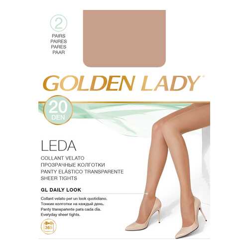 Колготки Golden Lady LEDA 20, melon, 4/L в Дефиле