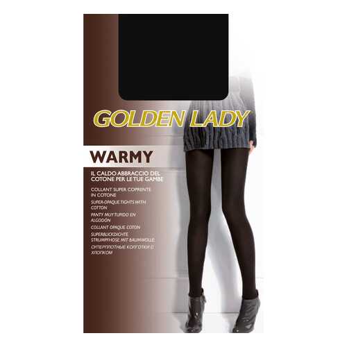 Колготки женские Golden Lady WARMY черные 5 (XL) в Дефиле